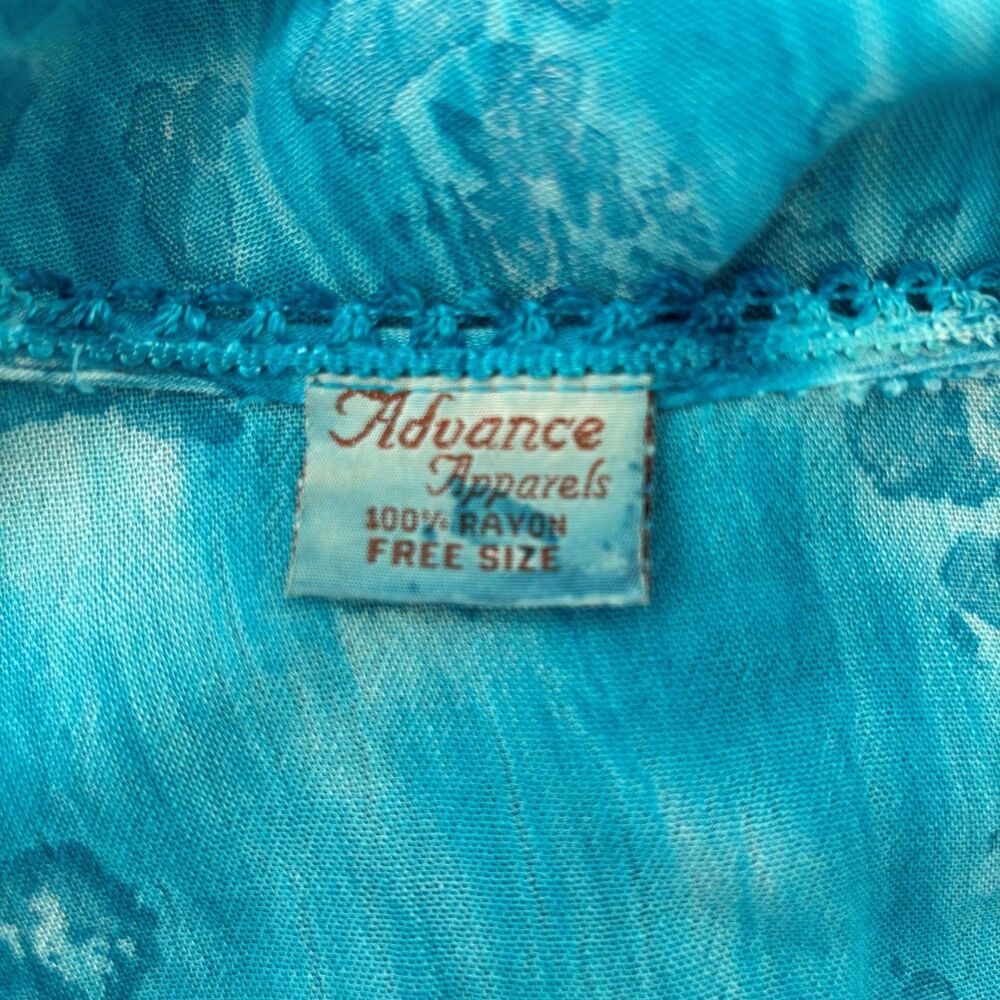 Advance Apparels Womens Beaded Fairy Top Free Size Boho Ethereal Artsy Whimsical - Picture 3 of 8